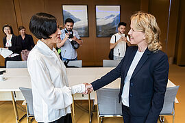 Bundesministerin Lemke trifft Kolumbianische Umweltministerin Susana Muhamad