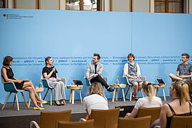 Jugendpressekonferenz mit der Staatssekretärin Dr. Christiane Rohleder