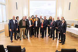 Gruppenbild der Umweltministerinnen und Umweltminister